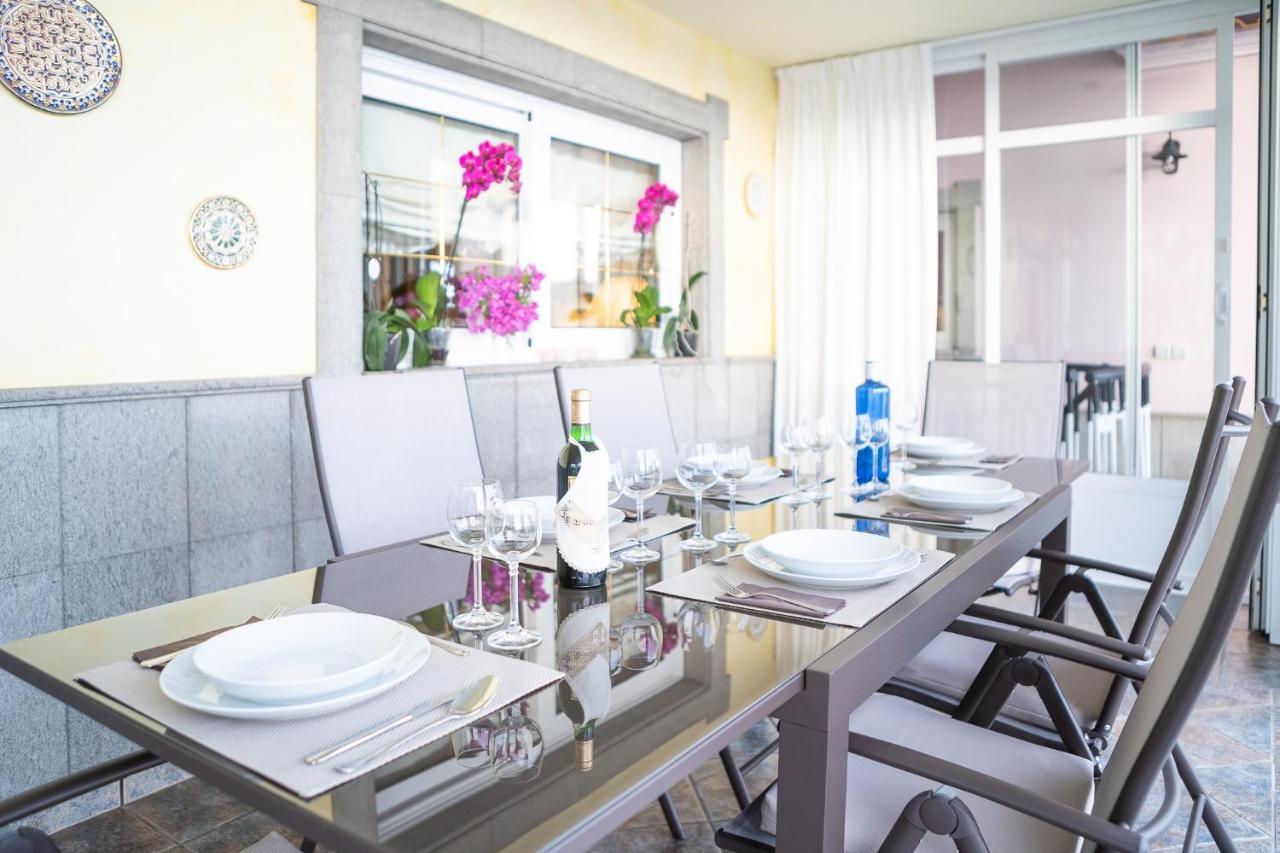 Villa Dalara Maspalomas, Private Pool And Jacuzzi 마스팔로마스 외부 사진