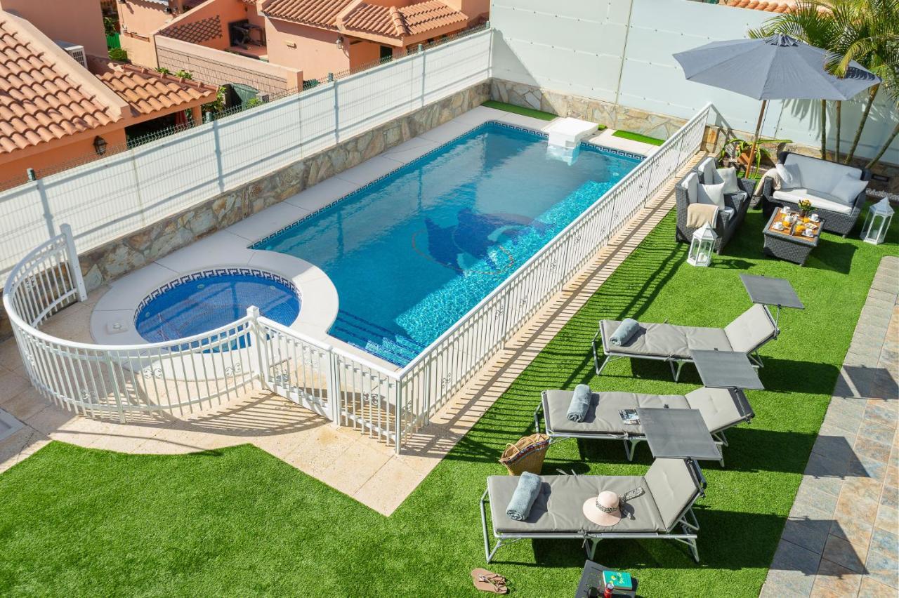 Villa Dalara Maspalomas, Private Pool And Jacuzzi 마스팔로마스 외부 사진