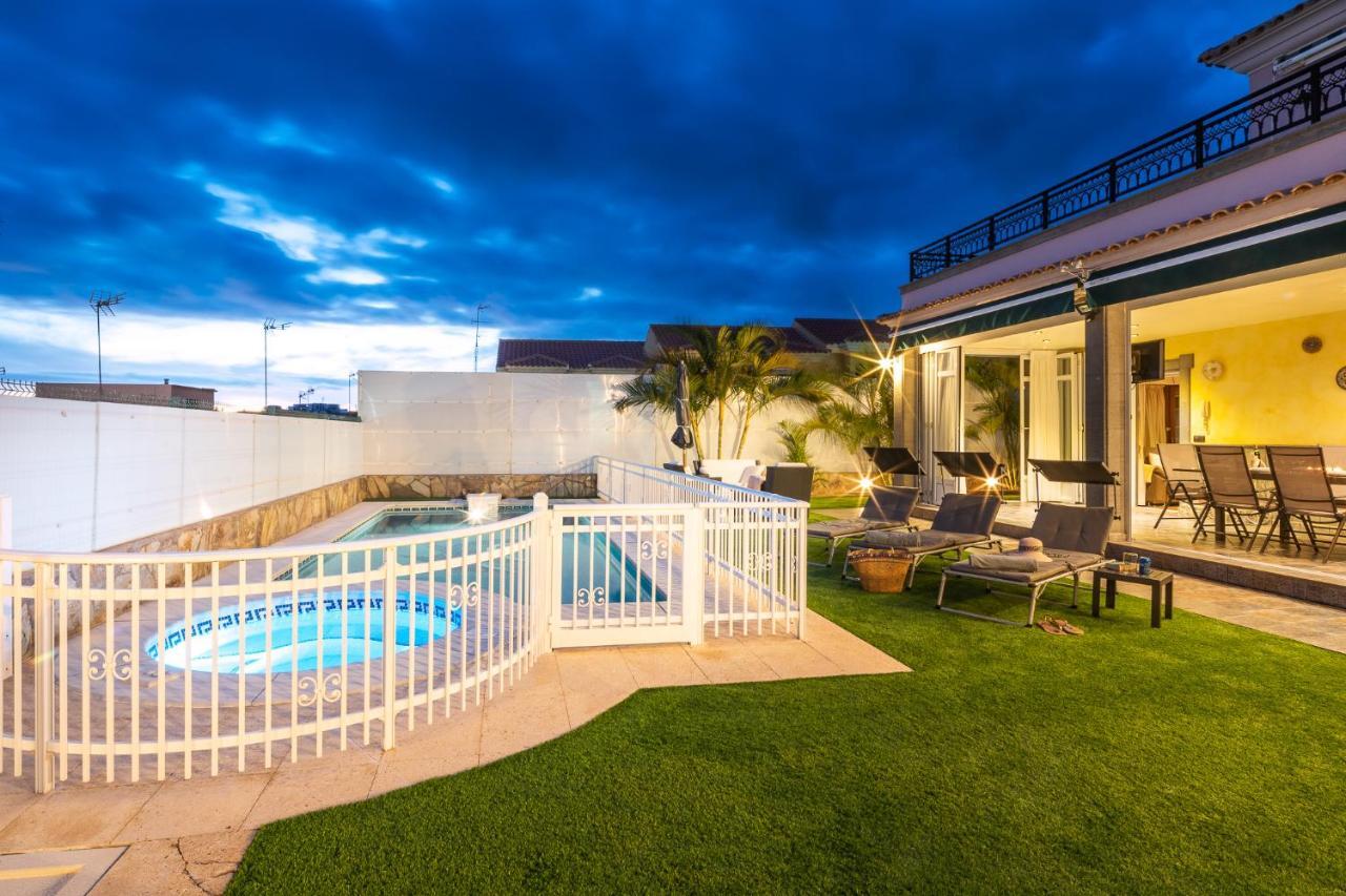 Villa Dalara Maspalomas, Private Pool And Jacuzzi 마스팔로마스 외부 사진